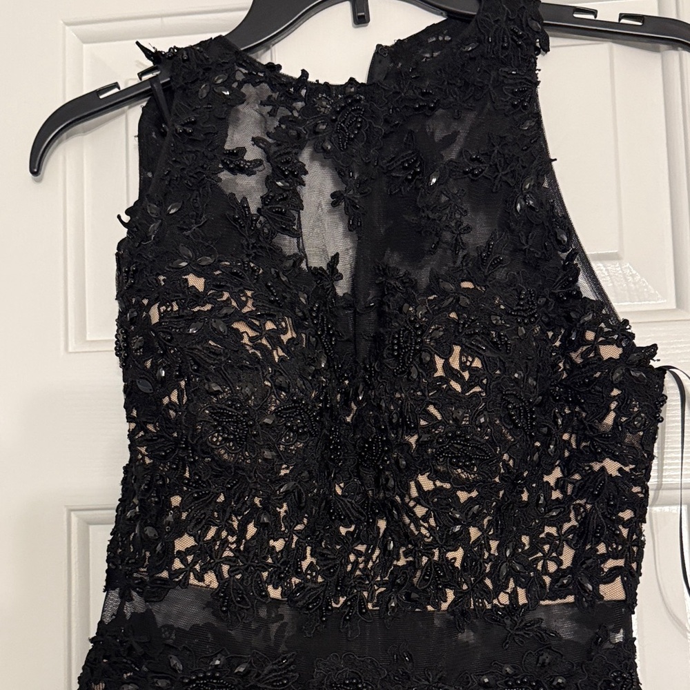 Elegant Black Lace Dress